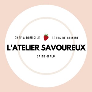 logo atelier savoureux COULEURS chef a domicile saint malo