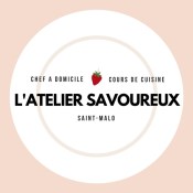 logo atelier savoureux COULEURS chef a domicile saint malo